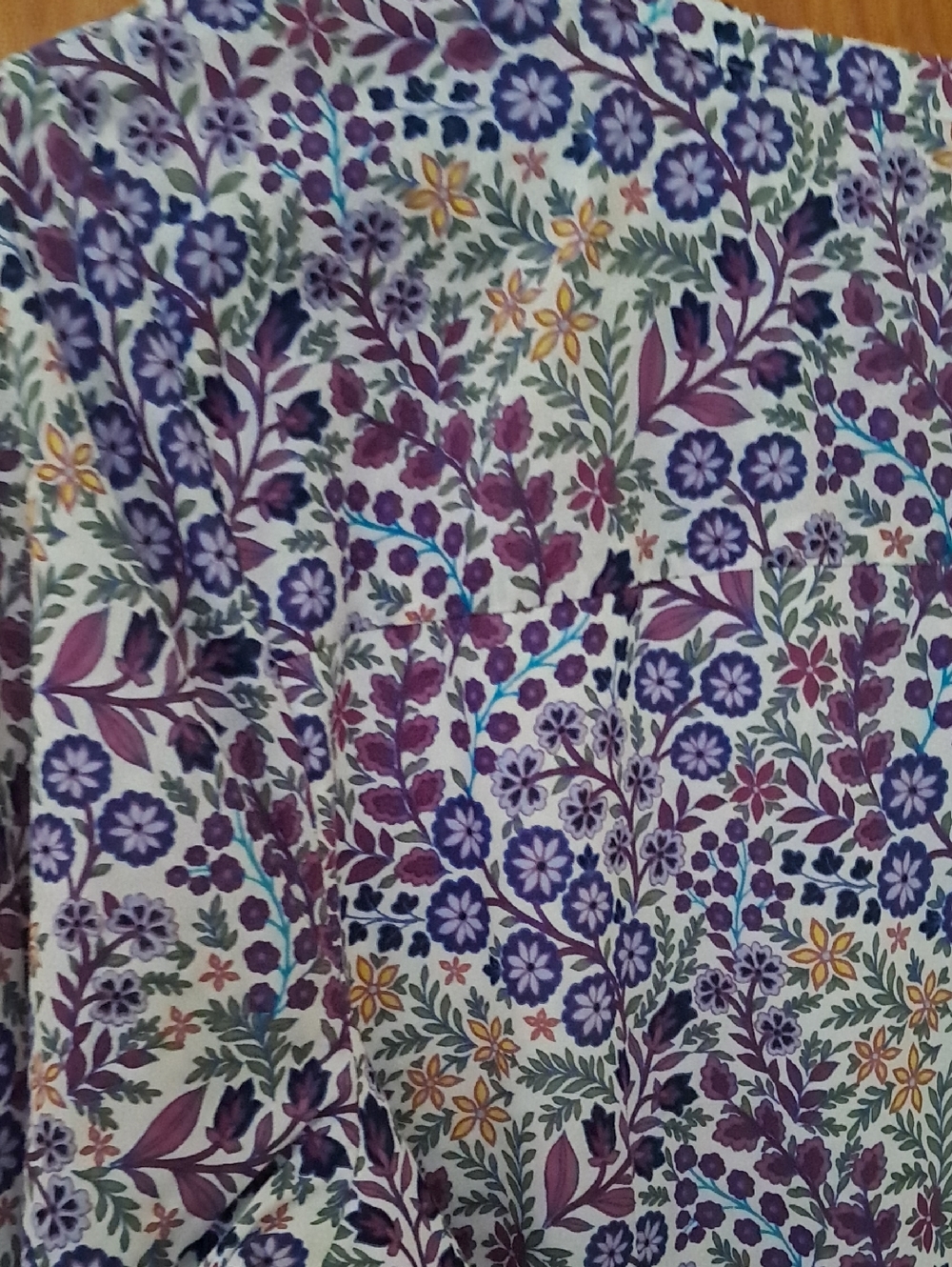 New Talbots dress Midi Shirtdress - Ditsy Voile Women's size 12 - Picture 12 of 12